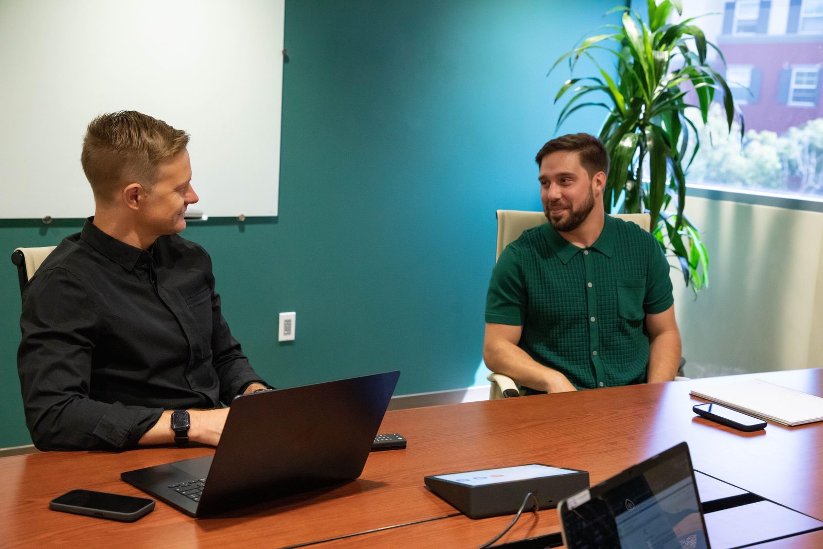 PSBI coworkers in a meeting